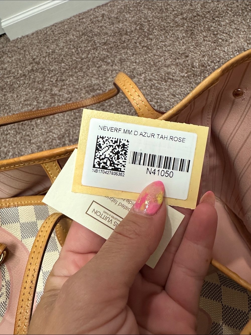 Louis Vuitton Tahitienne neverfull mm - Picture 11 of 11